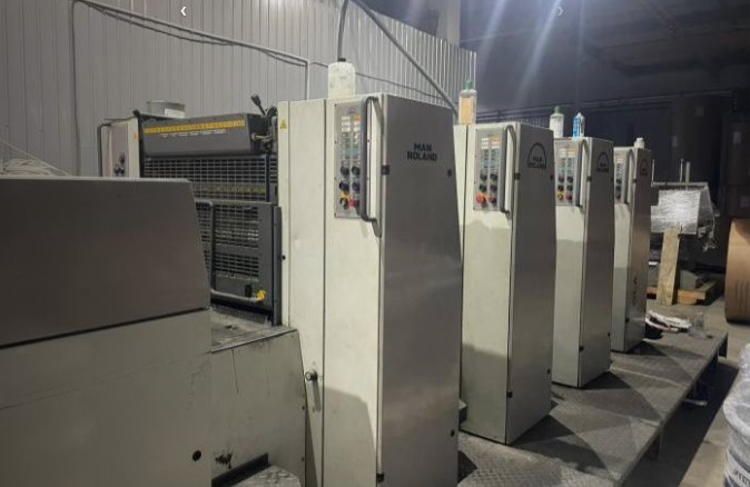 Used printing machinery